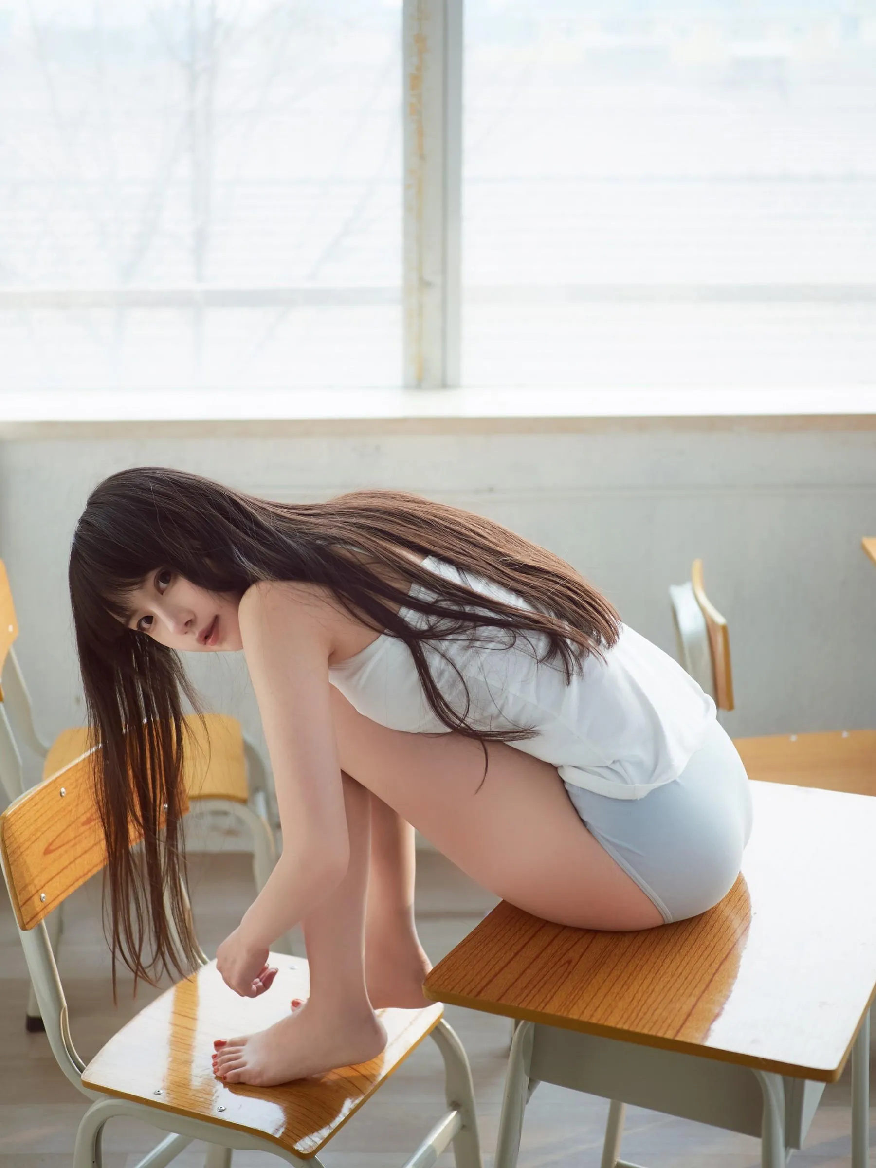 Shika小鹿鹿 – NO.84 羽鸟 [21P]插图9